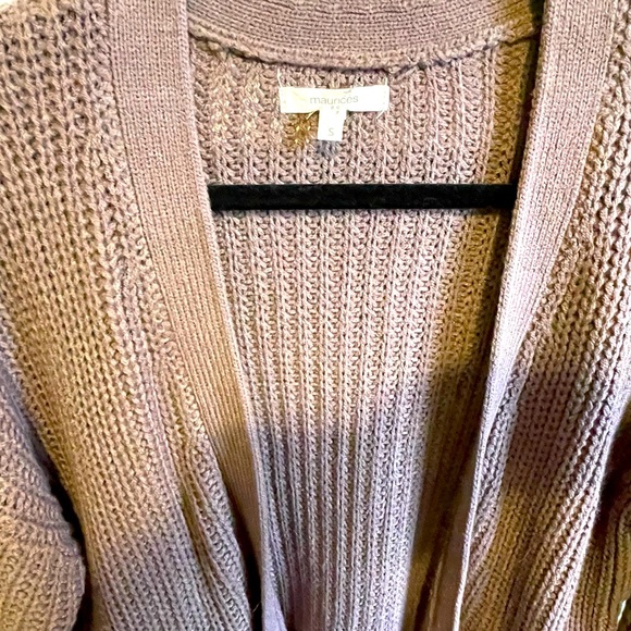 Purple cardigan. Like new! - Picture 4 of 4